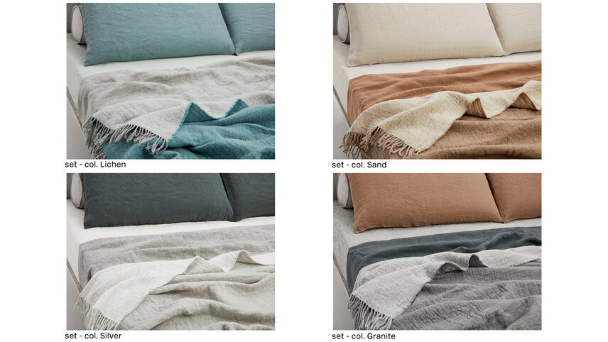Bed Linen & Plaid | © Saba Italia | All Rights Reserved