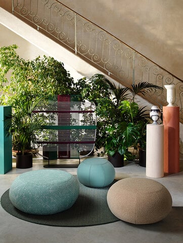 Geo - pouf outdoor | © Saba Italia | All Rights Reserved