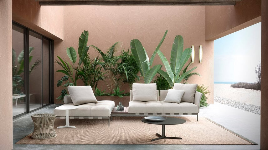 Pixel Light - sofa outdoor | © Saba Italia | All Rights Reserved
